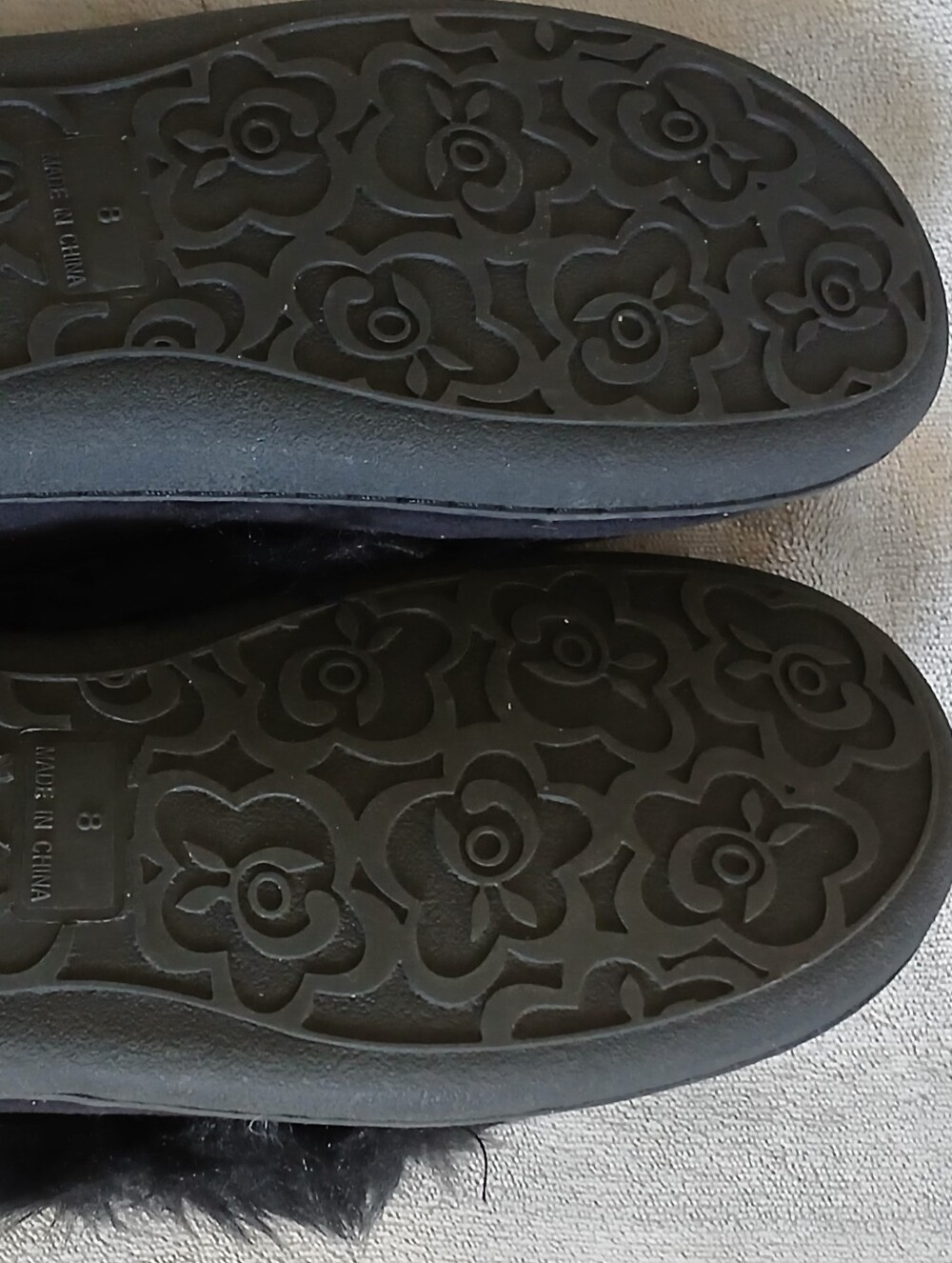 NYC Couture Moccasin Style Slipper Shoes NWOT Size 8 - Picture 13 of 15